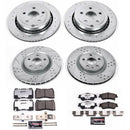 PowerStop Z26 Street Performance Ceramic Brake Pad and Drilled & Slotted Rotor K