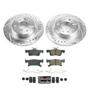 PowerStop Z23 Daily Driver Carbon-Fiber Ceramic Brake Pad and Drilled & Slotted