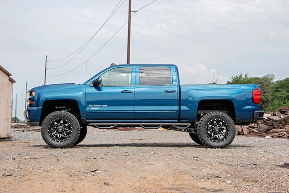 7 Inch Lift Kit - Alum/Stamp Steel - Vertex - Chevy/GMC 1500 (14-18)
