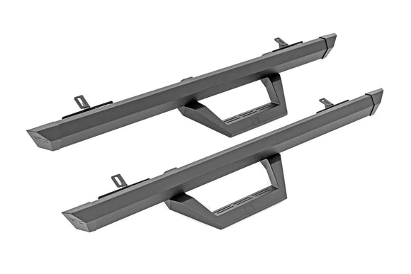 Rough Country SRX2 Adjustable Aluminum Step For Ford Bronco 2 Door 4WD 21-23