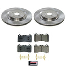 OE Stock Replacement Low-Dust Ceramic Brake Pad and Rotor Kit