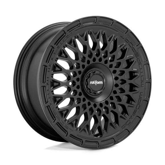 19X8.5 Rotiform R165 BLQ-C Matte Black 5X112/5X120 ET45 wheel/rim