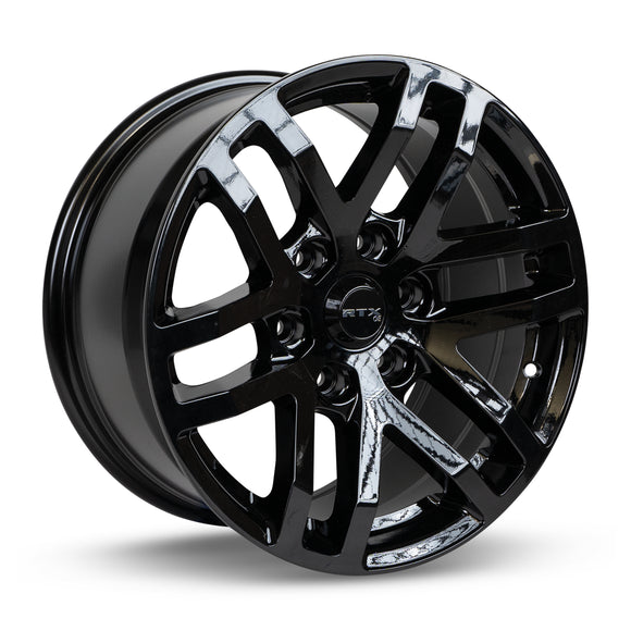 18x9 RTX Oak Gloss Black 6x135 ET30 wheel/rim
