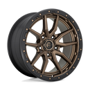 20x9 Fuel Off-Road D681 Rebel Matte Bronze Black Bead Ring 5x127 ET1 Wheel