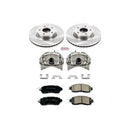 PowerStop OE Stock Replacement Low-Dust Ceramic Brake Pad, Rotor and Caliper Kit