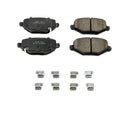 PowerStop Z17 Evolution Ceramic Brake Pads With Hardware