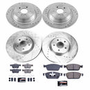 PowerStop Z23 Daily Driver Carbon-Fiber Ceramic Brake Pad and Drilled & Slotted