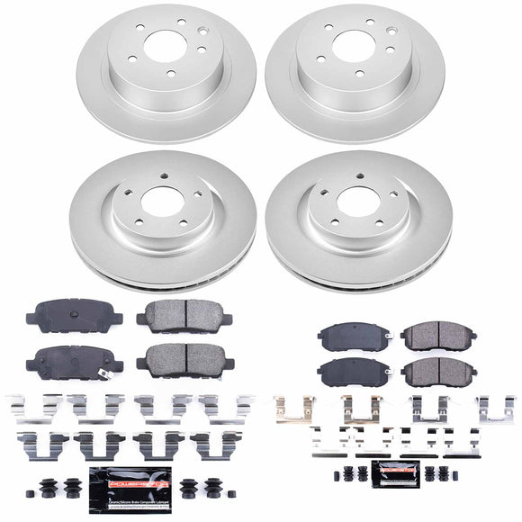 Z23 Daily Driver Premium Carbon-Fiber Ceramic Brake Pad and Fully Coated Rotor K
