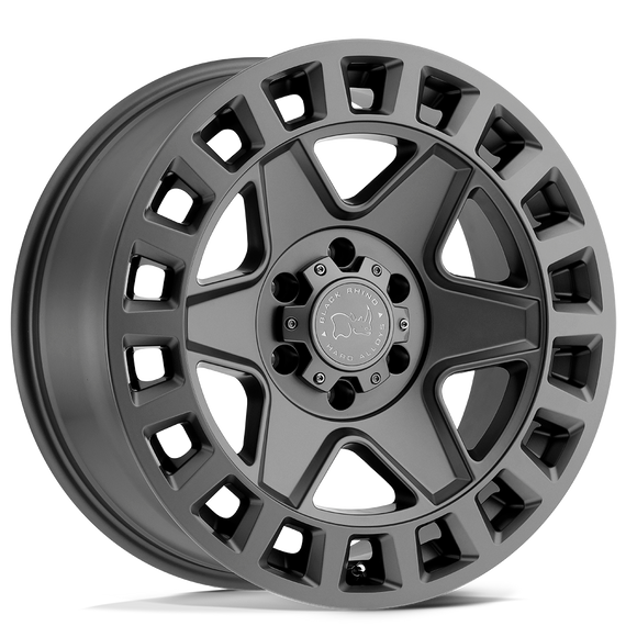 17X8 Black Rhino York M-GNMTL 6X130 ET52 wheel/rim