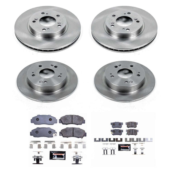 PowerStop Track Day High-Performance Brake Pad and Rotor Kit