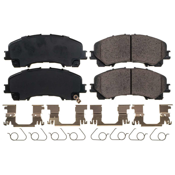 PowerStop Z17 Evolution Ceramic Brake Pads With Hardware