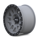 17x9 Mayhem Delta Matte Gunmetal 6x139.7 ET0 CB106 Wheel Rim