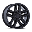 18X8.5 Performance Replicas PR220 Gloss Black 6x139.7 ET26 Wheel Rim