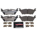 PowerStop Z36 Truck And Tow Carbon-Fiber Ceramic Brake Pads With Hardware
