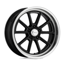 18X10 American Racing VN510 DRAFT G-BLK DIA LP 5X120.65 ET0 wheel/rim-2