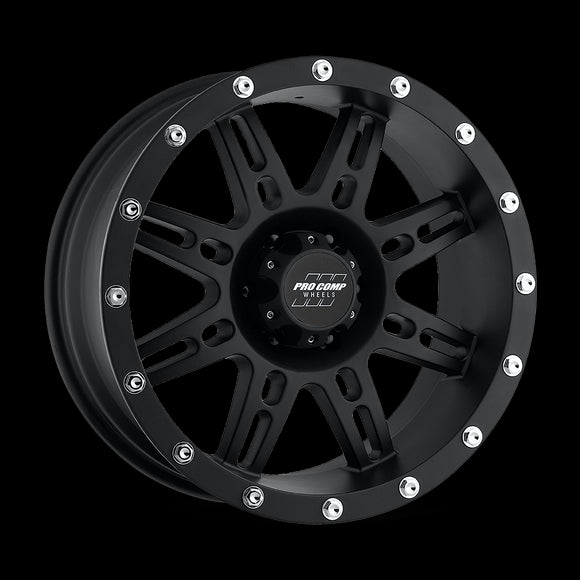 16X8 Pro Comp PA31 Stryler Flat Black 5X114.3 5X4.5 ET0 Wheel Rim