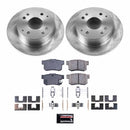 PowerStop OE Stock Replacement Low-Dust Ceramic Brake Pad and Rotor Kit