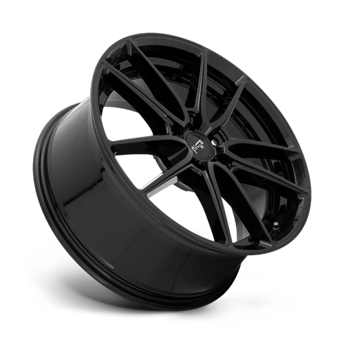 8x18 Niche Wheels M223 DFS Gloss Black Wheel 5x114.3 ET30 CB72.56