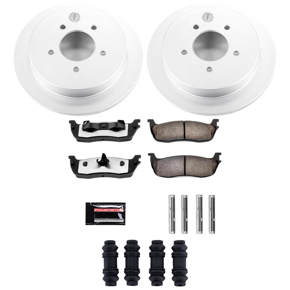 Z36 Truck & Tow Premium Carbon-Fiber Ceramic Brake Pad and Fully Coated Rotor Ki