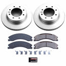 PowerStop Genuine Geomet Coated Rotor and Low-Dust Ceramic Brake Pad Kit