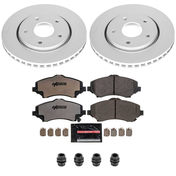 Z36 Truck & Tow Premium Carbon-Fiber Ceramic Brake Pad and Fully Coated Rotor Ki