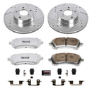 PowerStop Z26 Street Performance Ceramic Brake Pad and Drilled & Slotted Rotor K