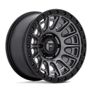 17x8.5 Fuel Off-Road D835 Cycle Matte Gunmetal With Black Ring 5x120 ET34 Wheel