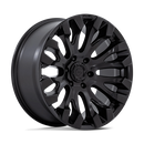 20x9 Fuel Off-Road D831 Quake Blackout 6x139.7 ET1 CB106.1 Wheel Rim