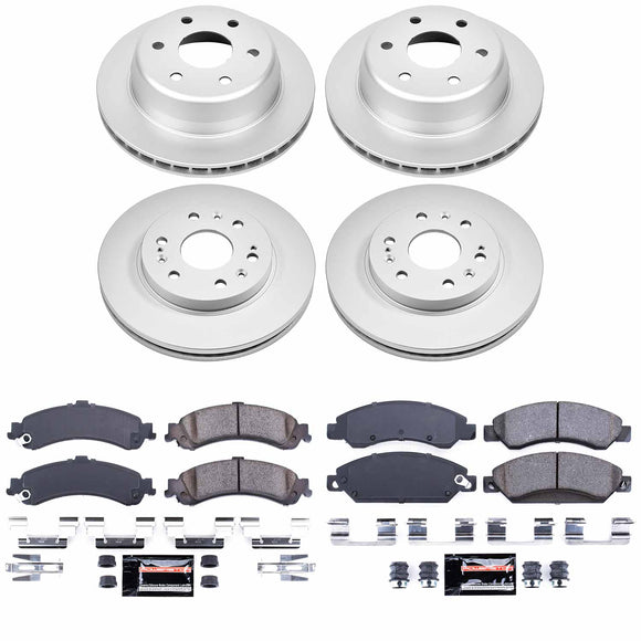 Z23 Daily Driver Premium Carbon-Fiber Ceramic Brake Pad and Fully Coated Rotor K