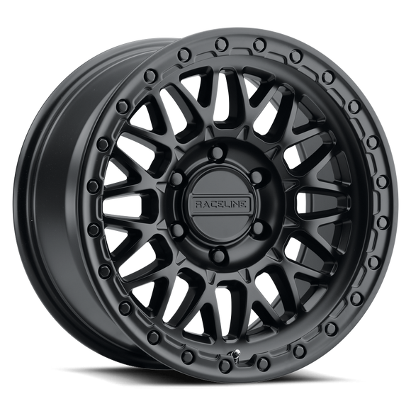 20x9 Raceline 963B Omega Satin Black 6x135 ET0 CB87.1 Wheel