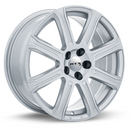 18x8 RTX Laholm Silver 5x108 ET45 wheel/rim
