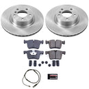 PowerStop OE Stock Replacement Low-Dust Ceramic Brake Pad and Rotor Kit