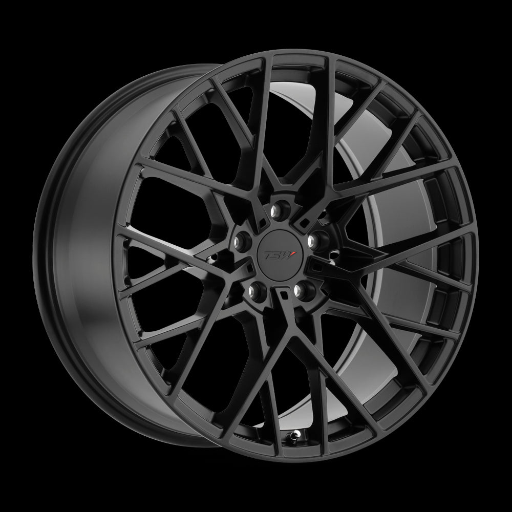 18X8.5 TSW Sebring Matte Black Wheel/Rim 5X112 ET42 5-112 18-8.5