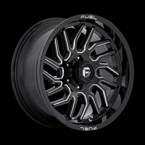 20X9 Fuel 1PC D807 Hurricane Black 6X139.7 6X5.5 ET1 Wheel Rim - 0