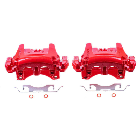 Front PowerStop Caliper Set For Ford Edge