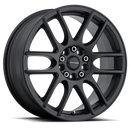 17x7.5 Raceline 141B Satin Black 4x100 4x108 ET40 Wheel Rim