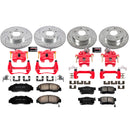 PowerStop Z23 Daily Driver Carbon-Fiber Ceramic Pads Drilled & Slotted Rotor & C