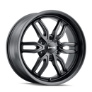 22x9.5 Ridler 609 Matte Black 6x135 ET30 Wheel Rim