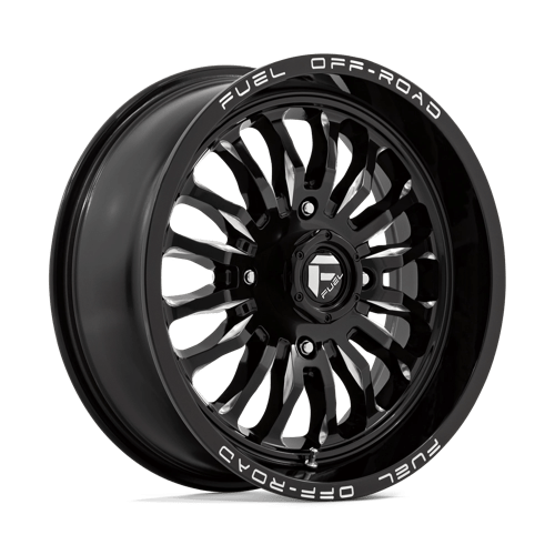 18X7 Fuel UTV D821 ARC UTV Gloss Black Milled 4X137 ET13 Wheel Rim