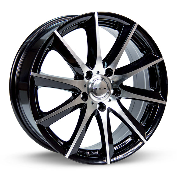 15x6.5 RTX Dynamo Black Machined 4x100 ET38 wheel/rim