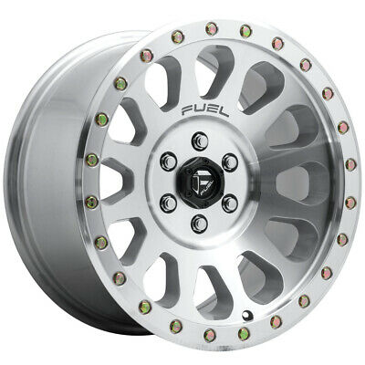 20x10 Fuel Off-Road D647 Vector Diamond Cut Machined 5x127 ET-18 Wheel