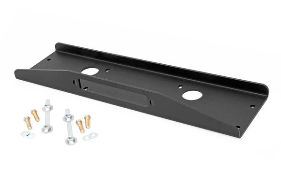 Rough Country Winch Mounting Plate Only For Mahindra Roxor 4WD 2018-2021
