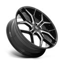 22x9.5 Asanti ABL-38 Monarch Truck Gloss Black Milled 6x135 ET38 Wheel