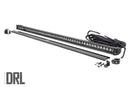Rough Country Black Series LED Light Bar Cool White DRL 50" Single Row