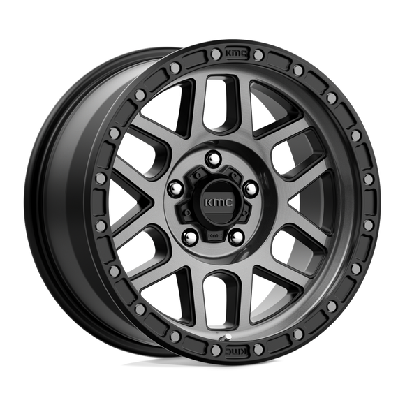 17X8.5 KMC KM544 MESA Satin Black With Gray Tint 6X139.7 ET0 wheel/rim