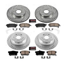 PowerStop Z23 Daily Driver Carbon-Fiber Ceramic Brake Pad and Drilled & Slotted
