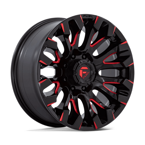 20x9 Fuel Off-Road D829 Quake Black 8x180 ET1 CB124.2 Wheel Rim