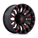 20x9 Fuel Off-Road D829 Quake Black 8x180 ET1 CB124.2 Wheel Rim