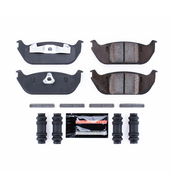PowerStop Z23 Evolution Sport Carbon-Fiber Brake Pads With Hardware