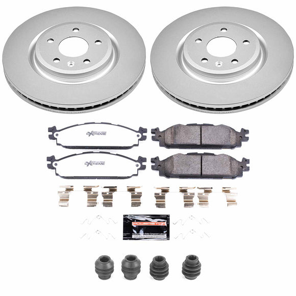 Z36 Truck & Tow Premium Carbon-Fiber Ceramic Brake Pad and Fully Coated Rotor Ki